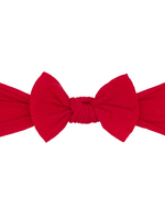 Baby Bling Bow Itty Bitty Knot Cherry