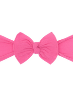 Baby Bling Bow Itty Bitty Knot Hot Pink
