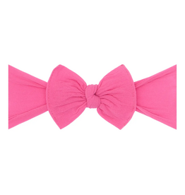 Baby Bling Bow Itty Bitty Knot Hot Pink