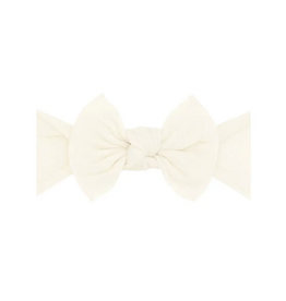 Baby Bling Bow Itty Bitty Knot Ivory