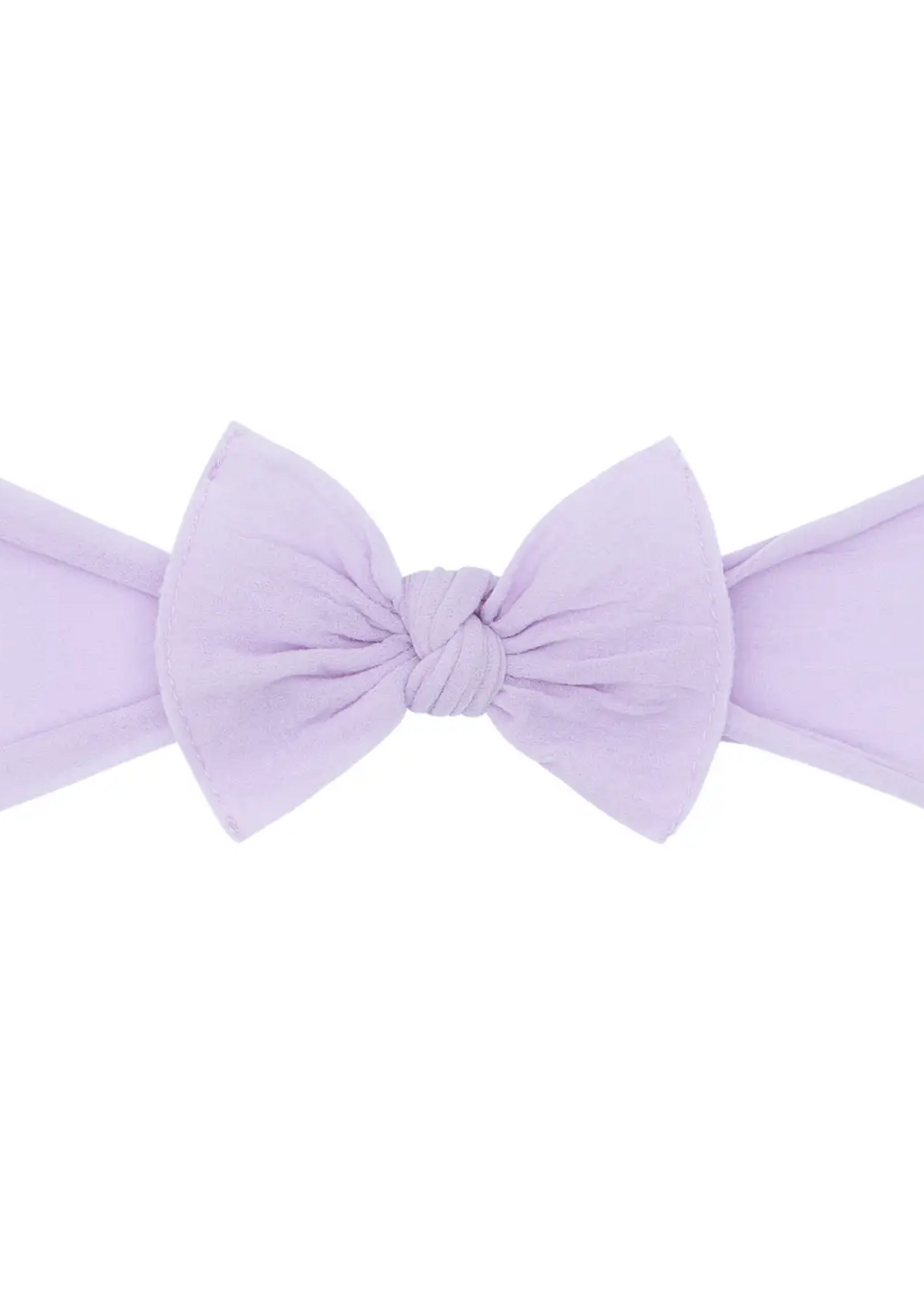 Baby Bling Bow Itty Bitty Knot Lt Orchid