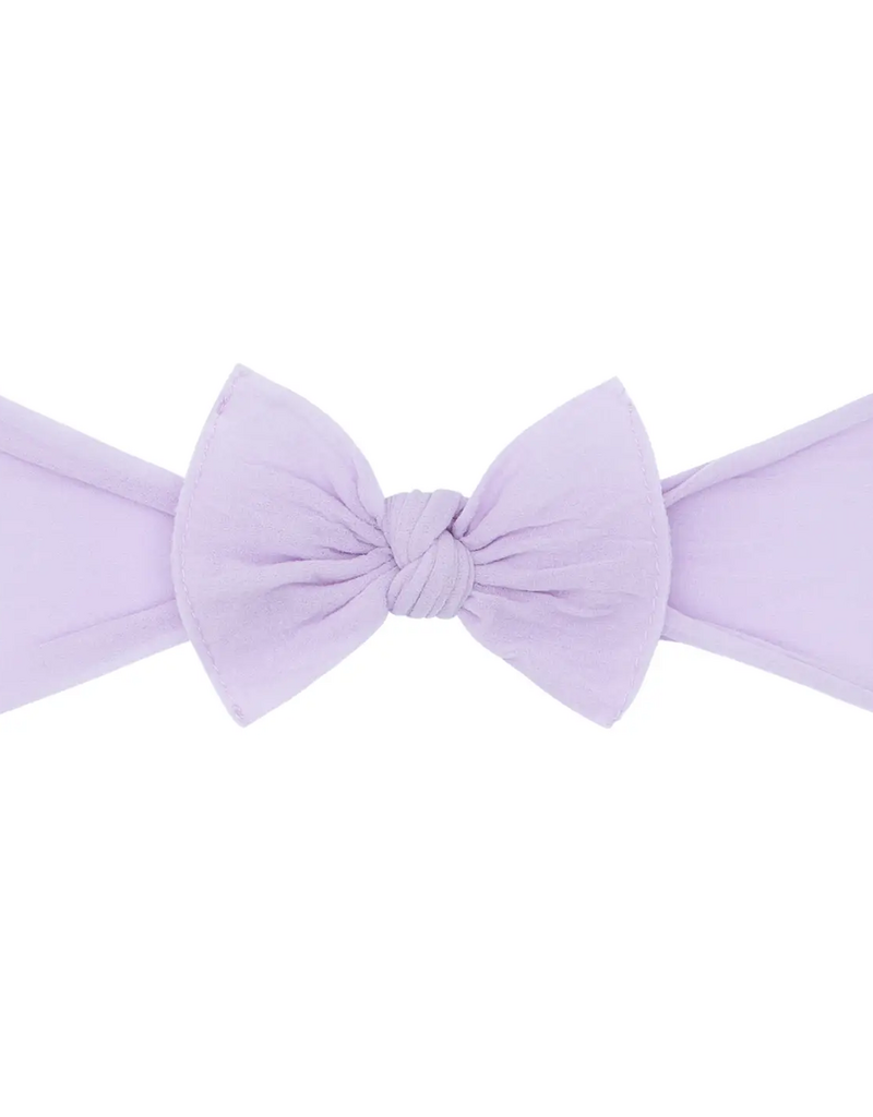Baby Bling Bow Itty Bitty Knot Lt Orchid