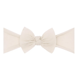 Baby Bling Bow Itty Bitty Knot Oatmeal