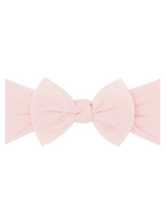 Baby Bling Bow Itty Bitty Knot Rose Quartz