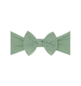 Baby Bling Bow Itty Bitty Knot Sage
