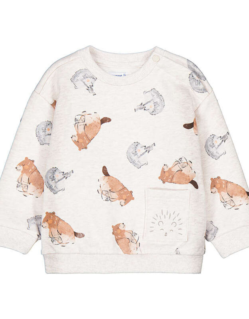 Mayoral Animal Patterned Pullover