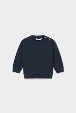 Mayoral Basic Cotton Infant Sweater Blue