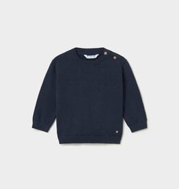 Mayoral Basic Cotton Infant Sweater Blue
