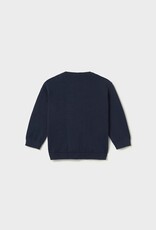 Mayoral Basic Cotton Infant Sweater Blue
