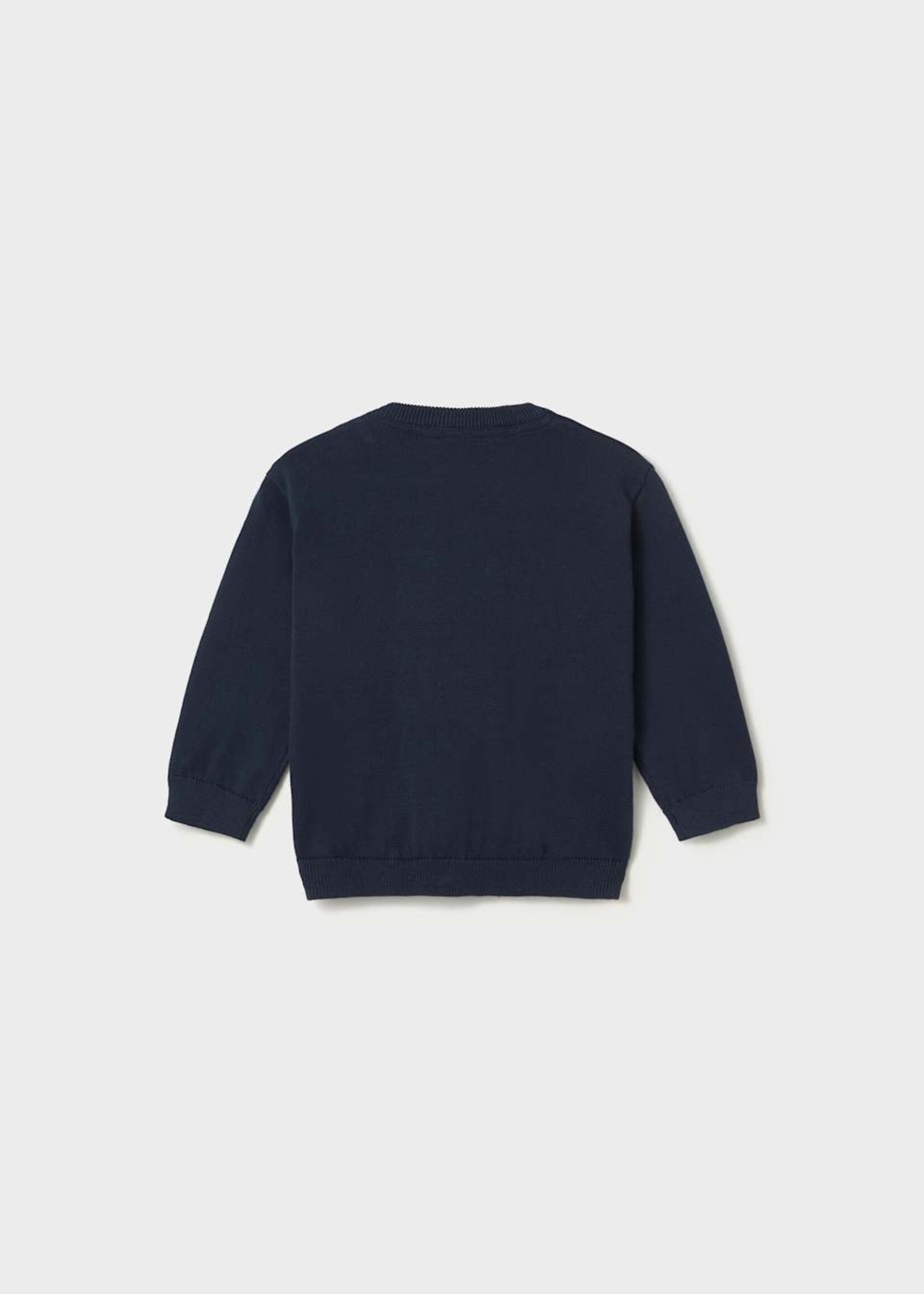 Mayoral Basic Cotton Infant Sweater Blue