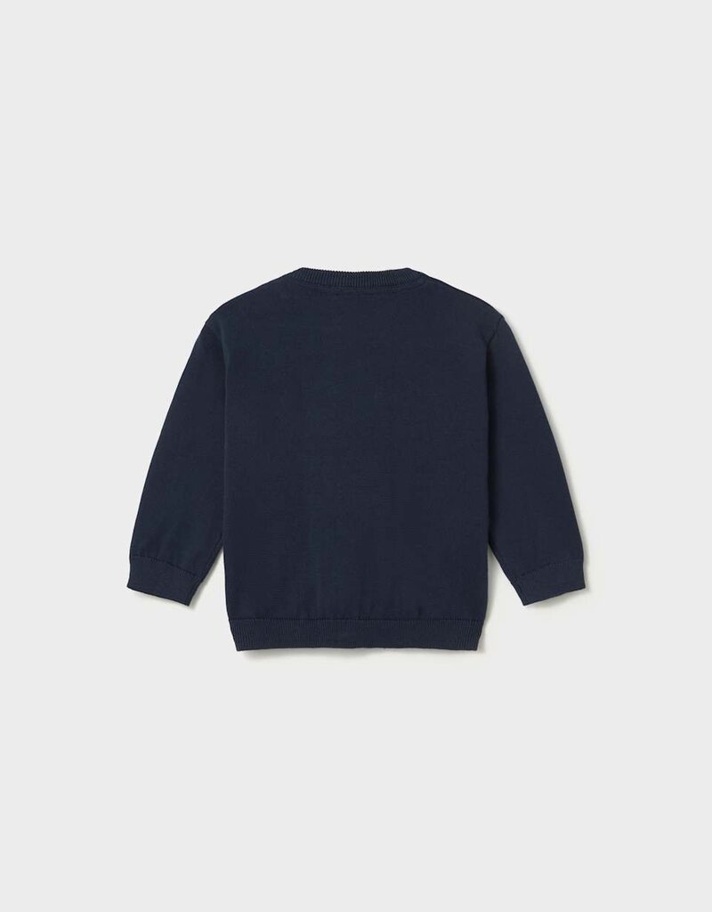 Mayoral Basic Cotton Infant Sweater Blue