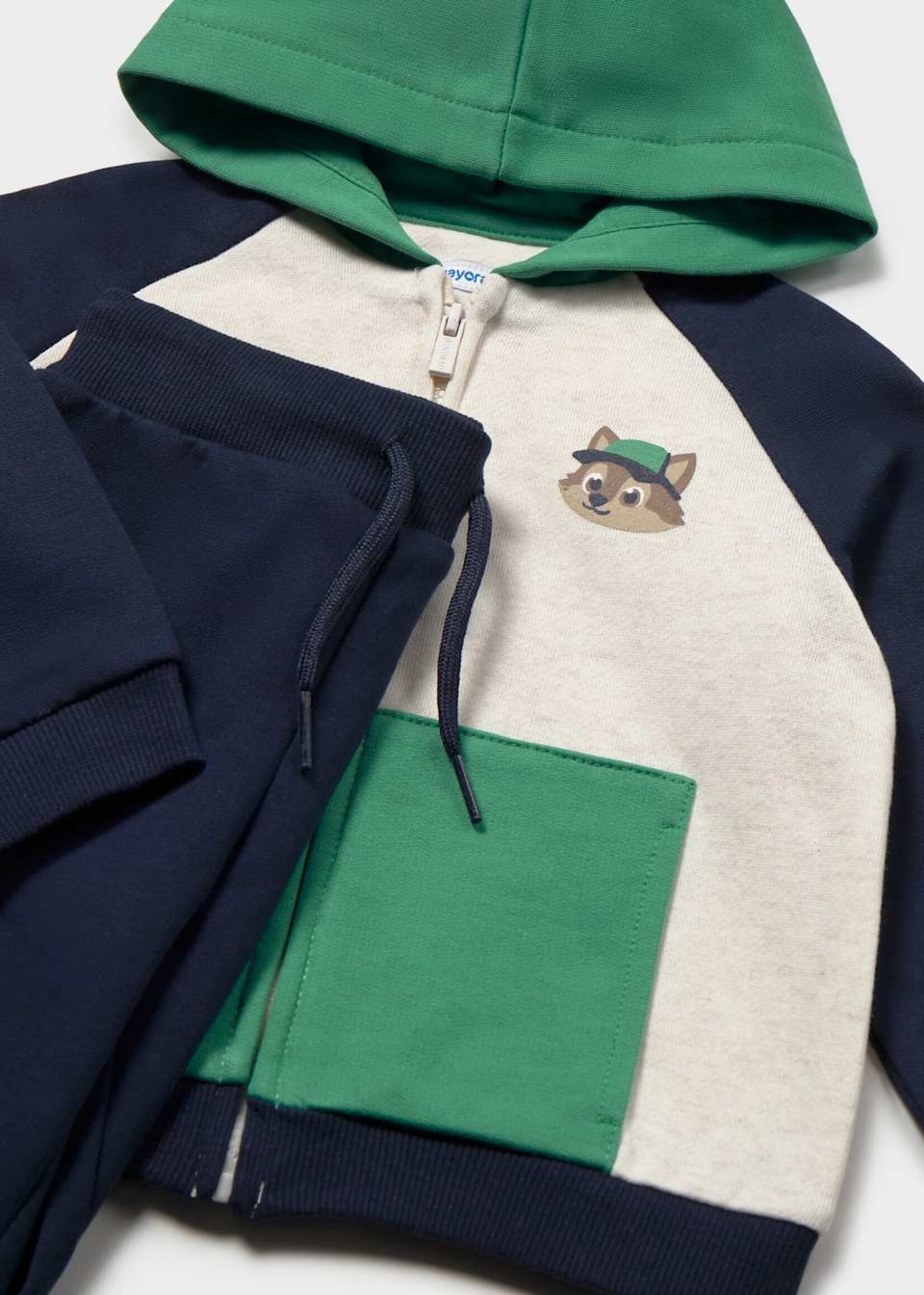 Mayoral Basic Plush 2 Pants Tracksuit