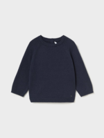 Mayoral Basic Crew Neck Sweater Blue