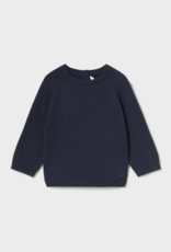 Mayoral Basic Crew Neck Sweater Blue