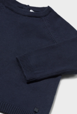 Mayoral Basic Crew Neck Sweater Blue