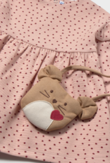 Mayoral Pink Dot Dress w/Purse