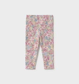 Mayoral Flowered Mauve Leggings