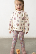 Mayoral Flowered Mauve Leggings