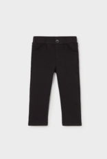 Mayoral Girls Fleece Black Pants