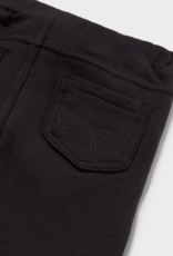 Mayoral Girls Fleece Black Pants