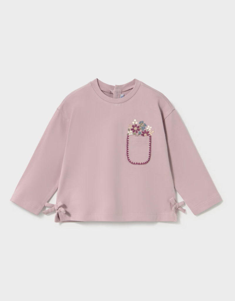Mayoral L/S Mauve Top