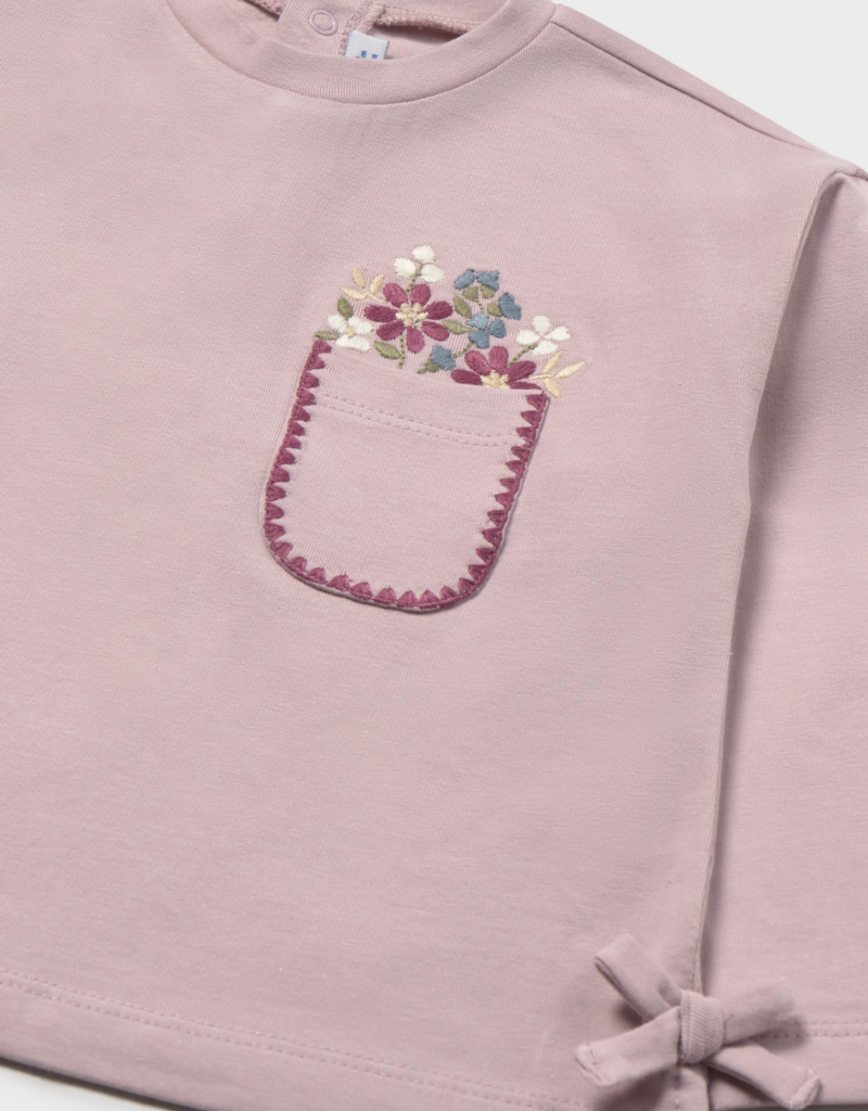 Mayoral L/S Mauve Top