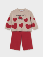 Mayoral Made With Love Pant Set
