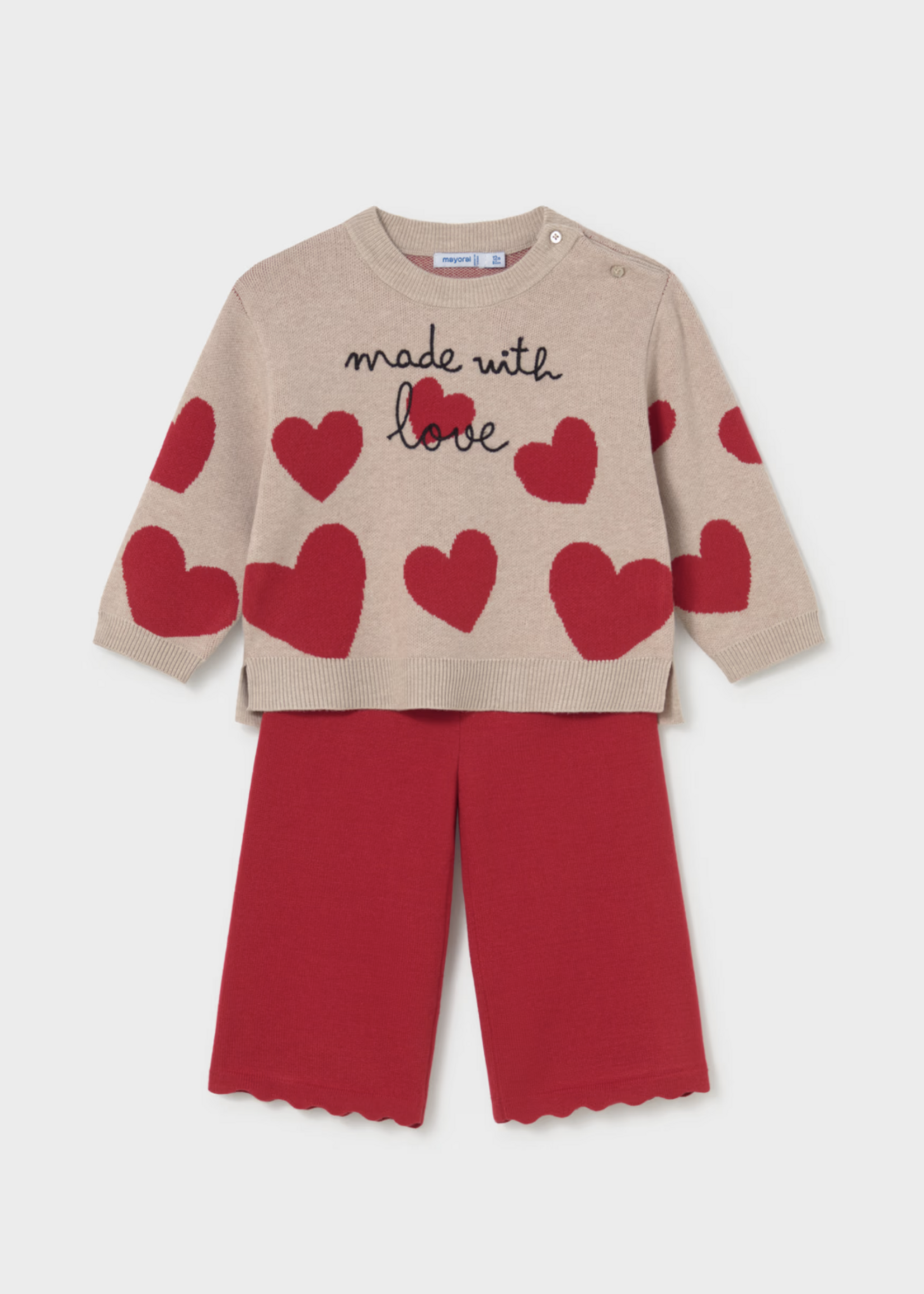 Mayoral Made With Love Pant Set