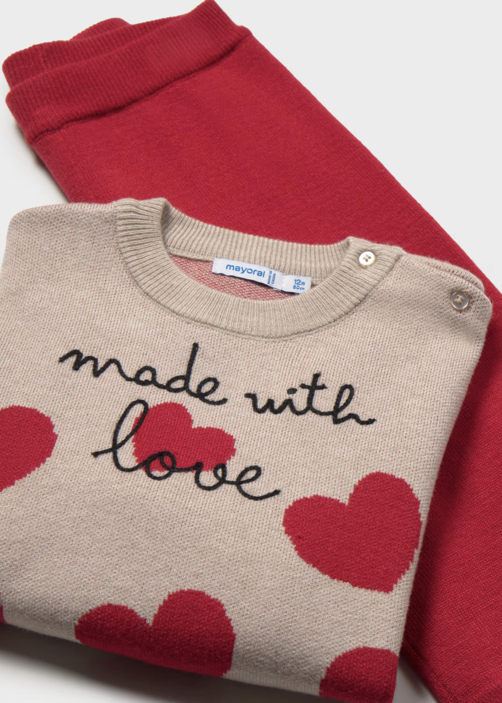 Mayoral Made With Love Pant Set