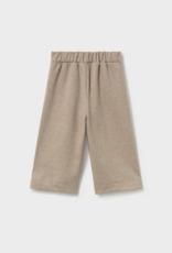 Mayoral Girls Twill Knit Pants Tan
