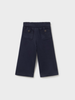 Mayoral Girls Twill Knit Pants Navy