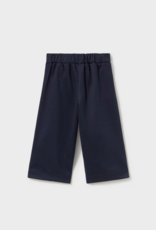 Mayoral Girls Twill Knit Pants Navy