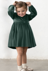 Mayoral Green Velvet Dress