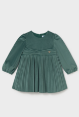 Mayoral Green Velvet Dress