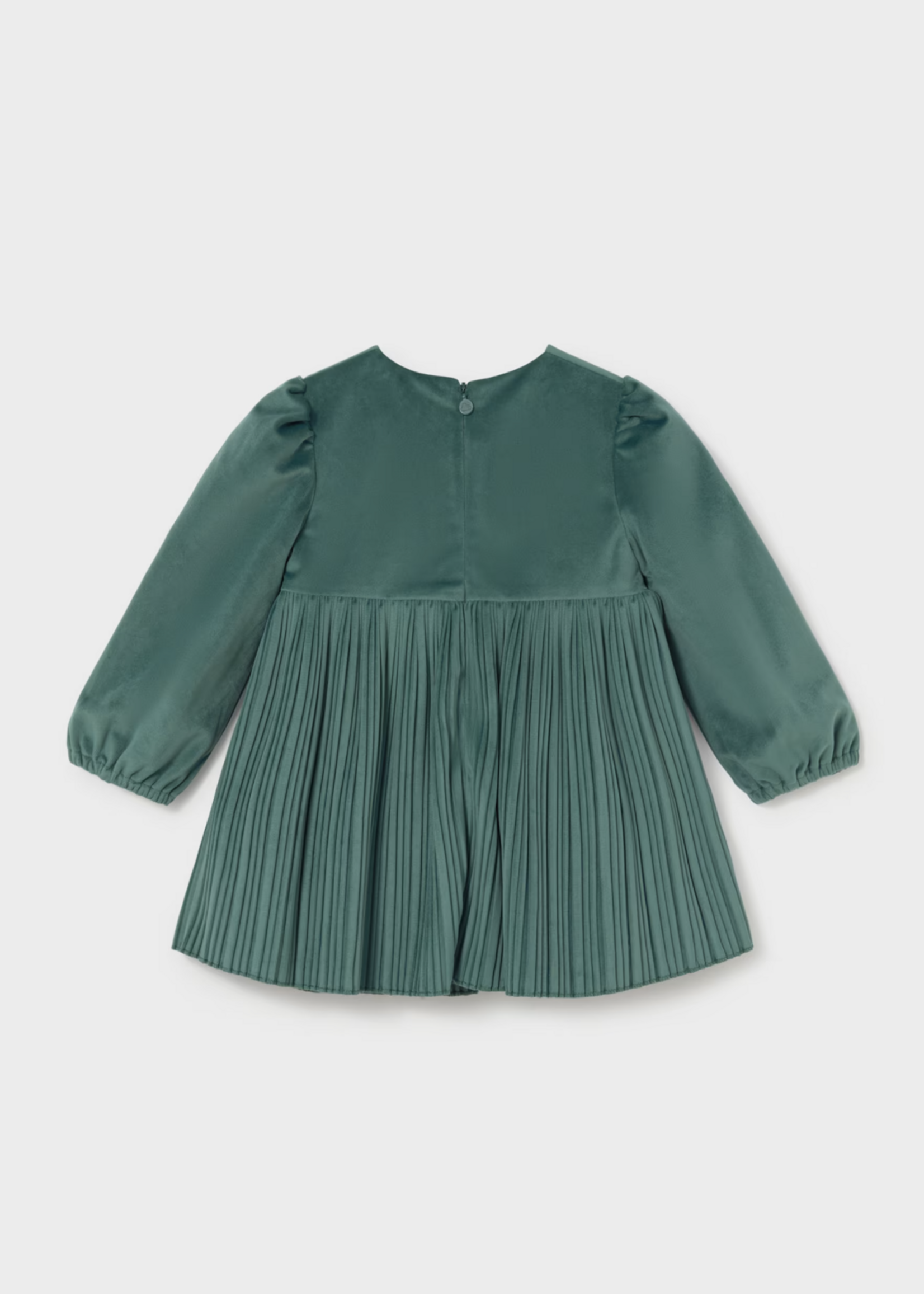 Mayoral Green Velvet Dress