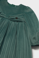 Mayoral Green Velvet Dress