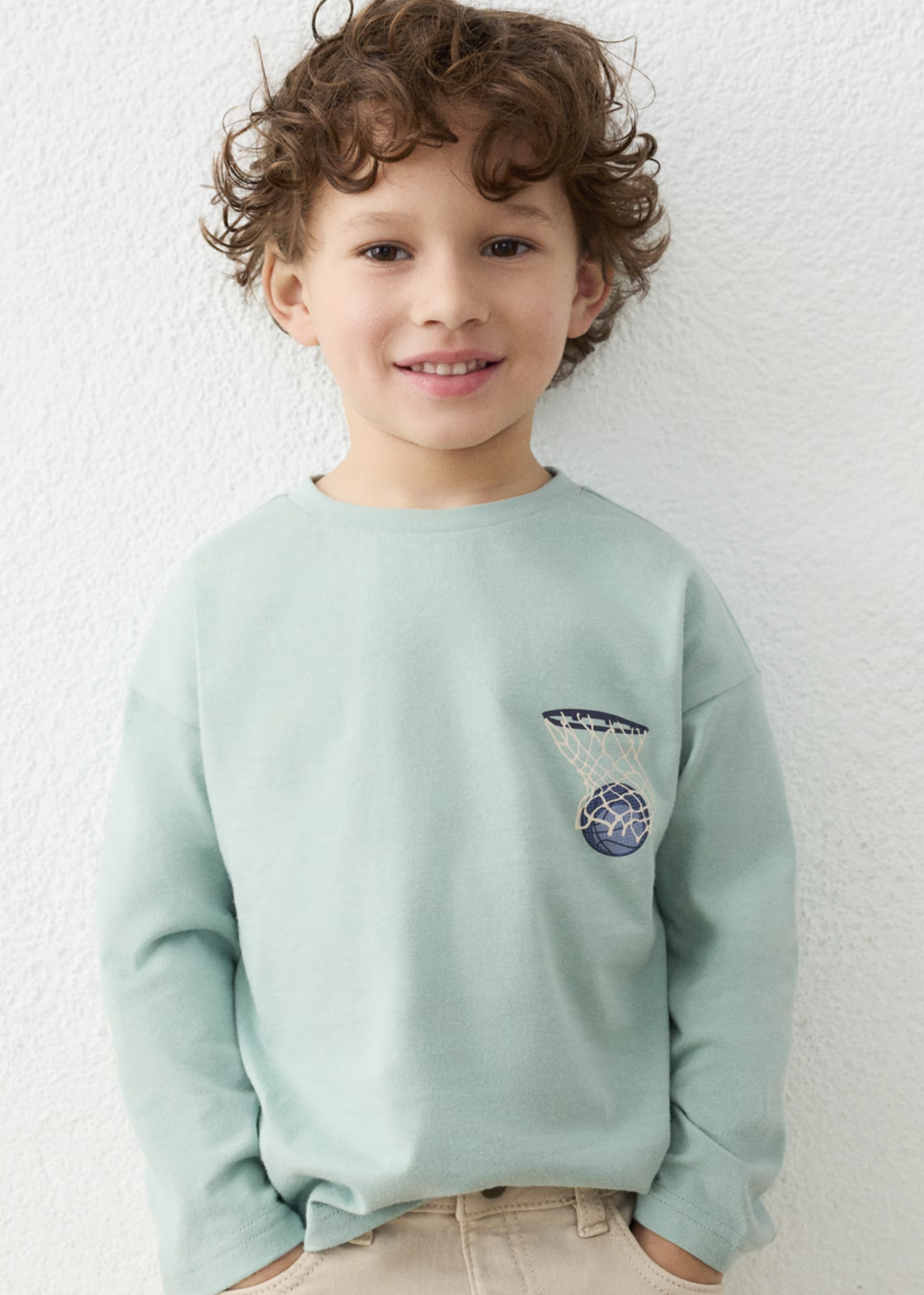 Mayoral L/ S T-shirt Back Print Slam!