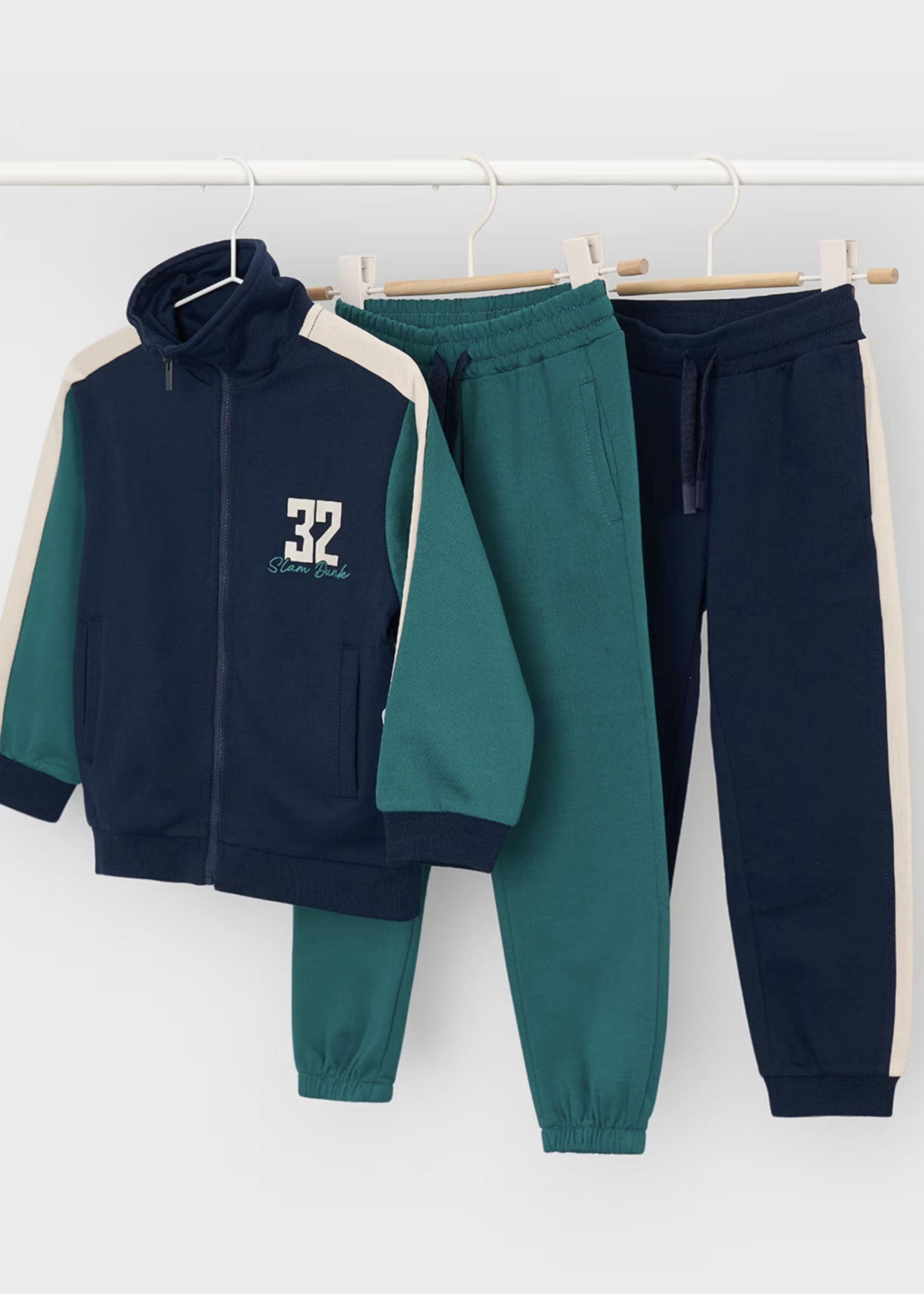 Mayoral 2-piece Combined Tracksuit Navy/Green