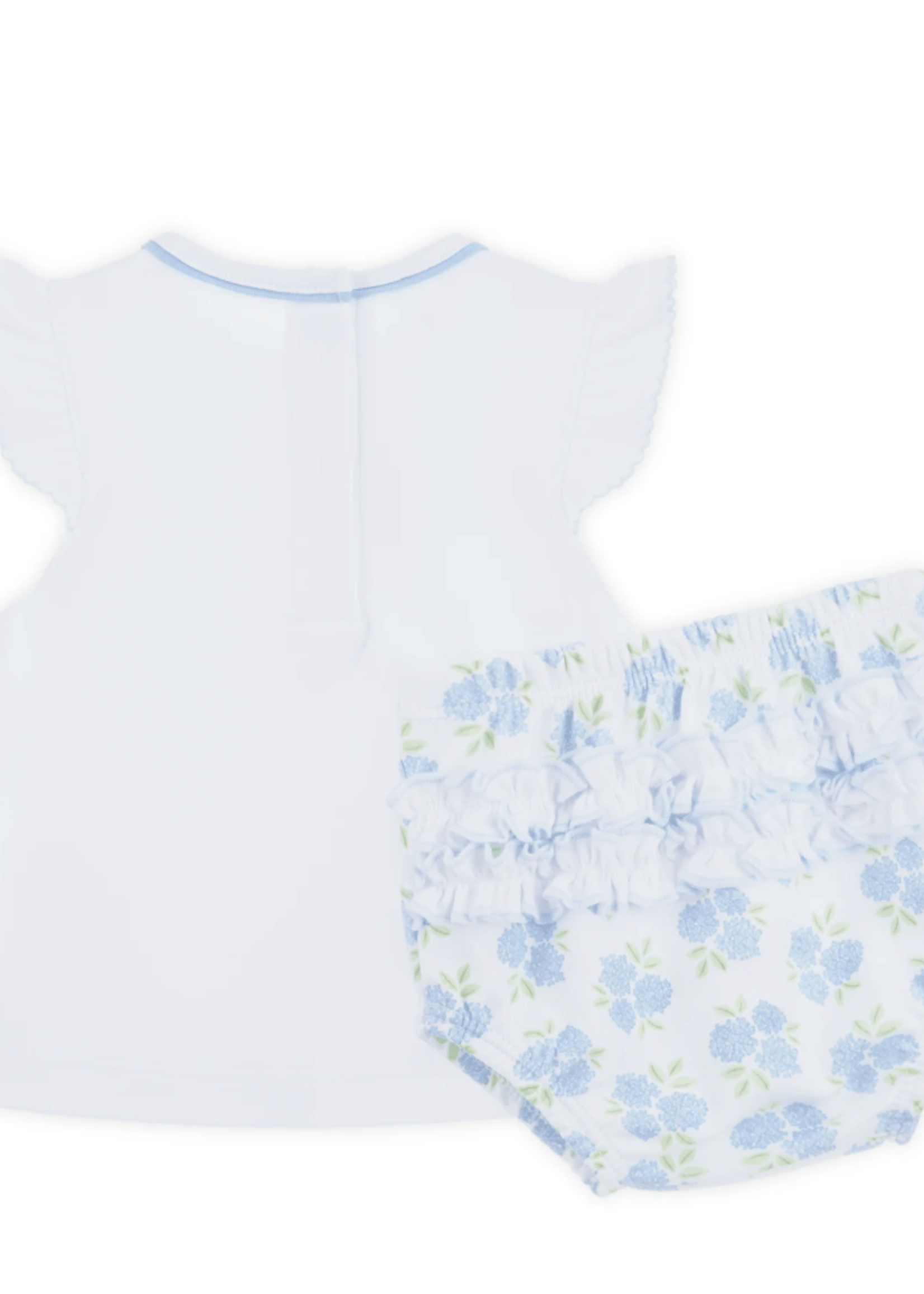 Magnolia Baby Dreamy Hydrangeas Ruffle Diaper Cover Set