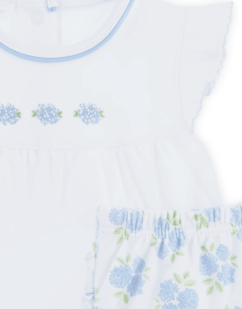 Magnolia Baby Dreamy Hydrangeas Ruffle Diaper Cover Set