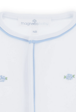 Magnolia Baby Dreamy Hydrangeas Scattered Footie