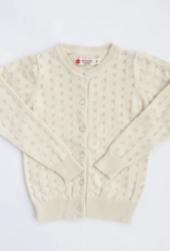 Good Apples Kids Pointelle Ivory Cardigan