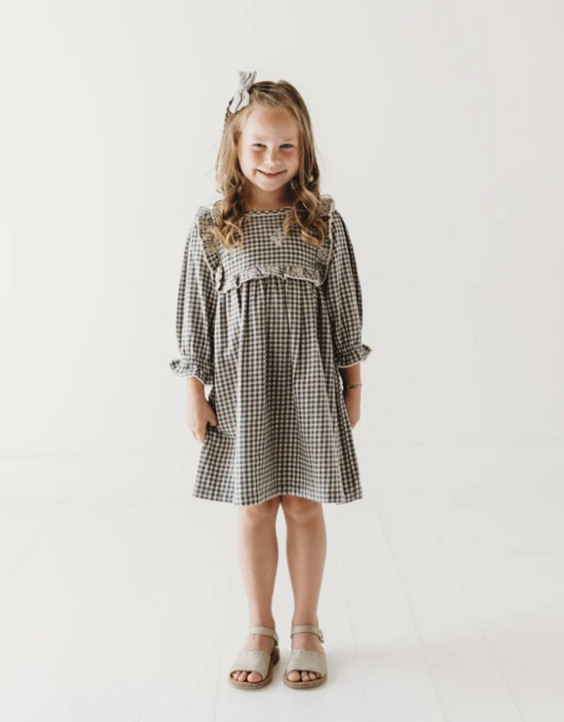 Larili Blue Harmony Gingham Dress
