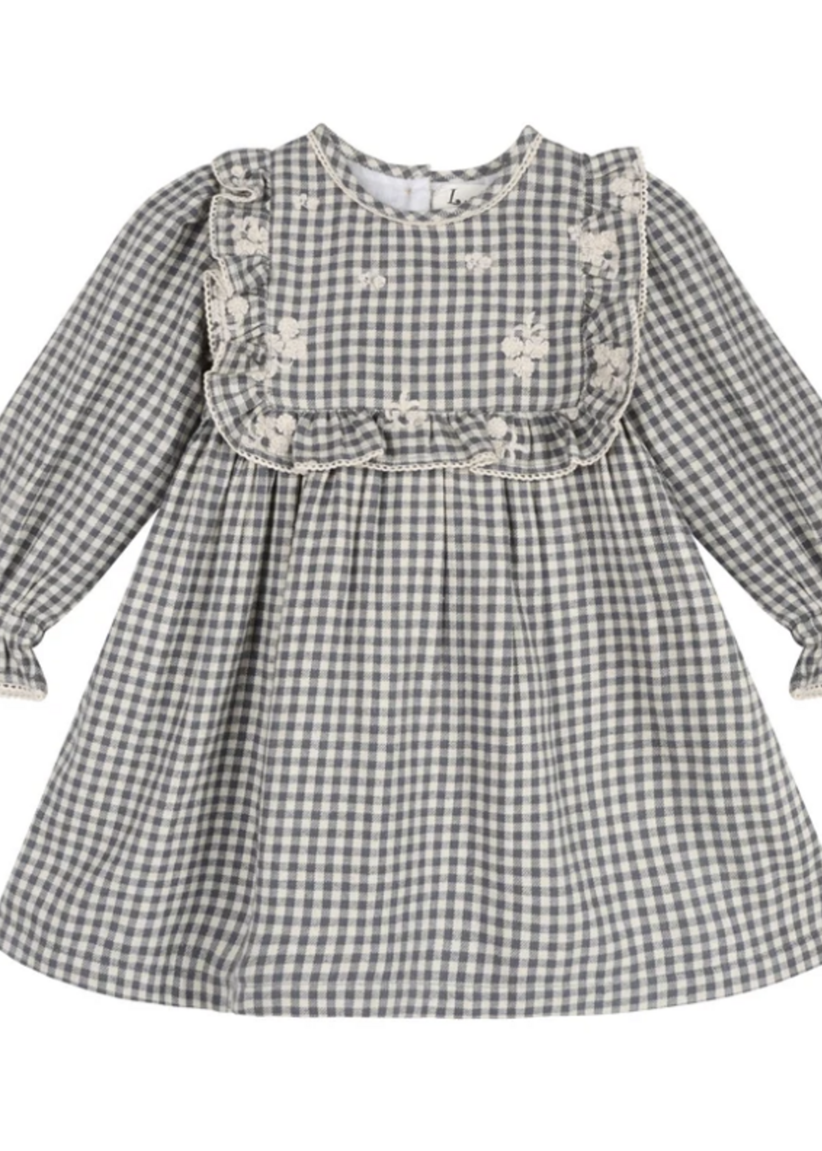 Larili Blue Harmony Gingham Dress