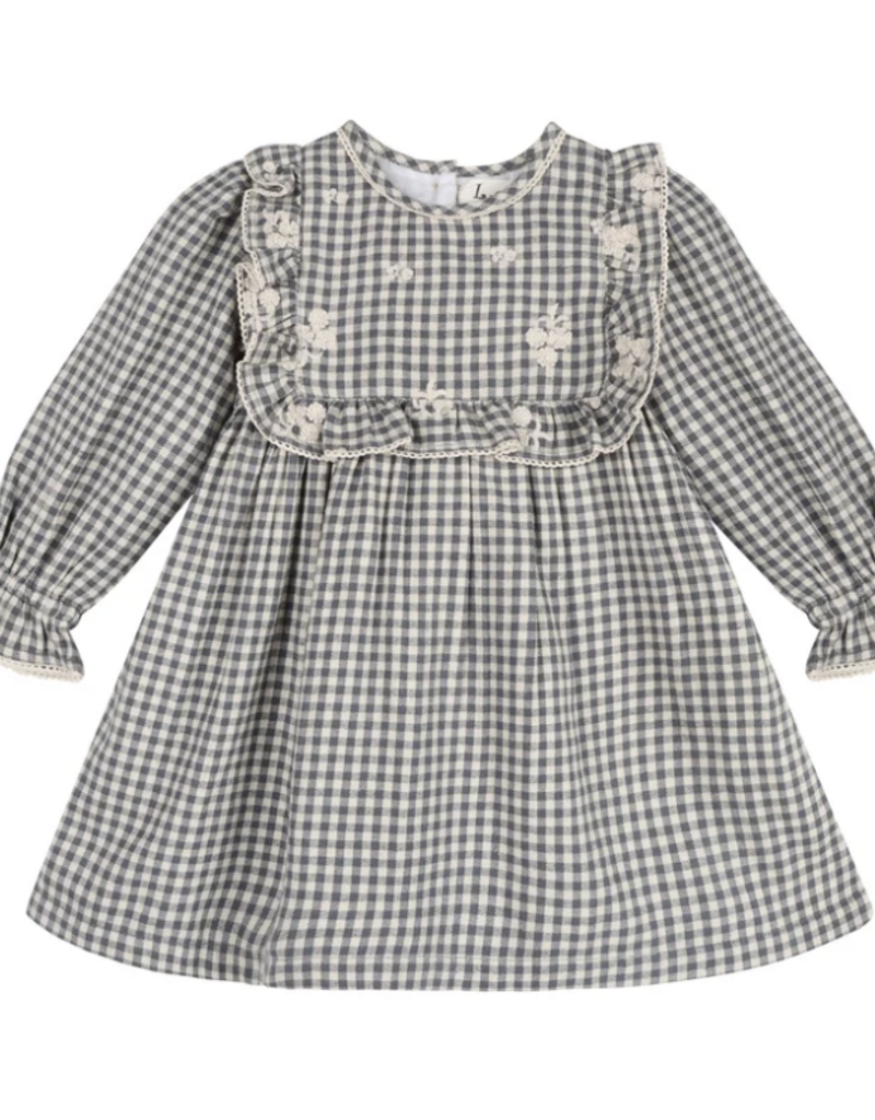 Larili Blue Harmony Gingham Dress