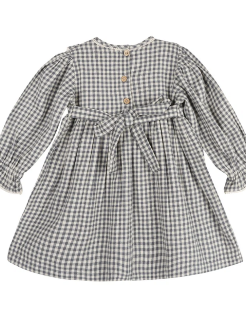 Larili Blue Harmony Gingham Dress