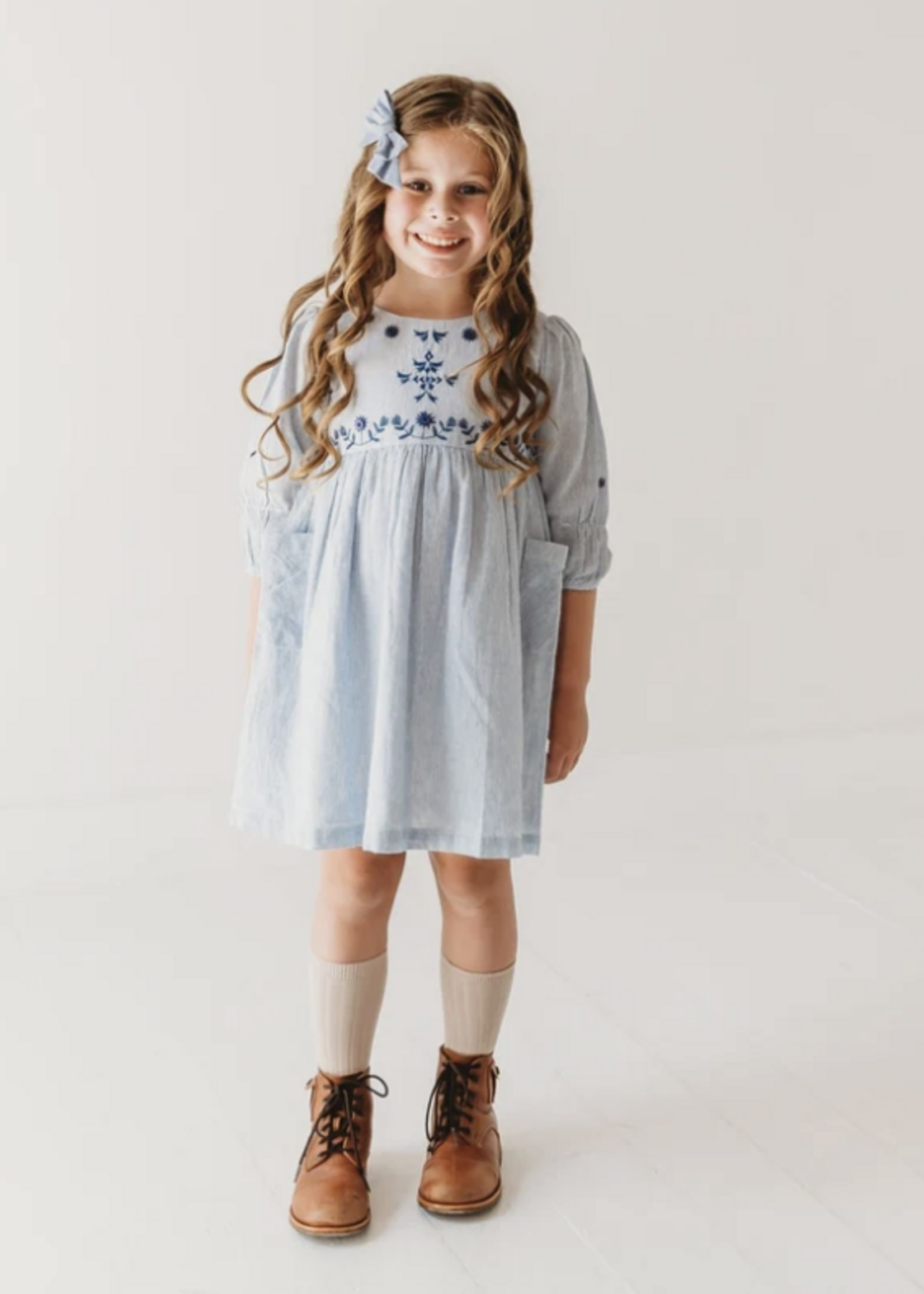 Larili Indigo Stripe Odyseey Dress