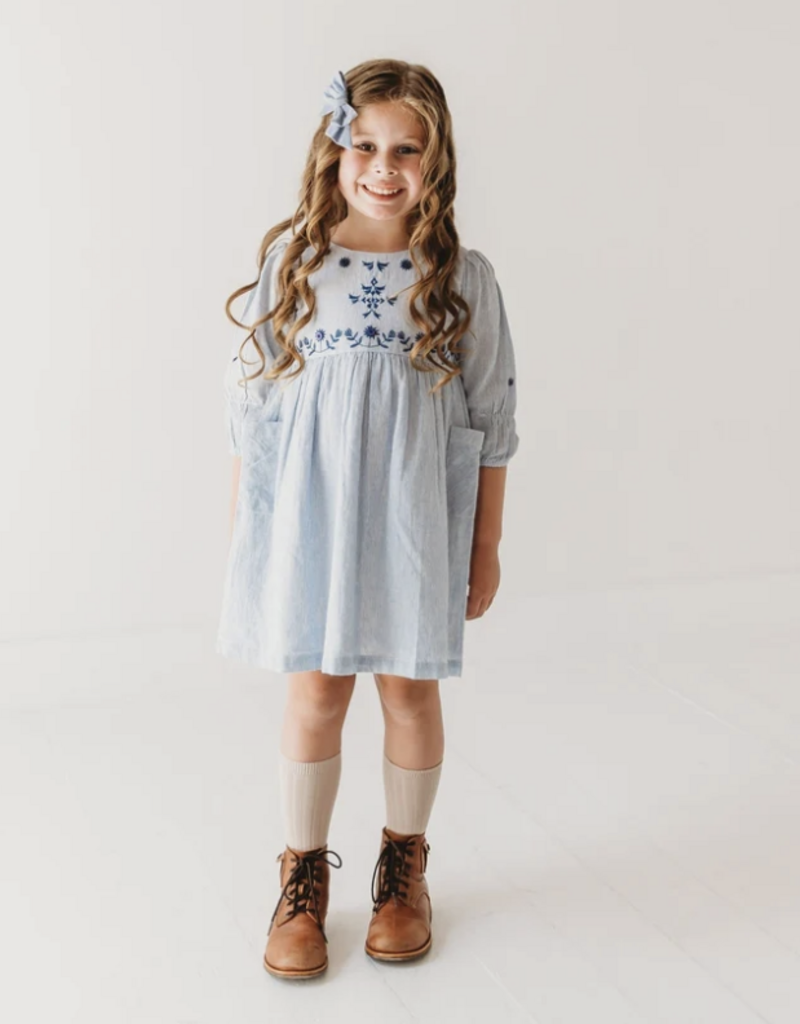 Larili Indigo Stripe Odyseey Dress