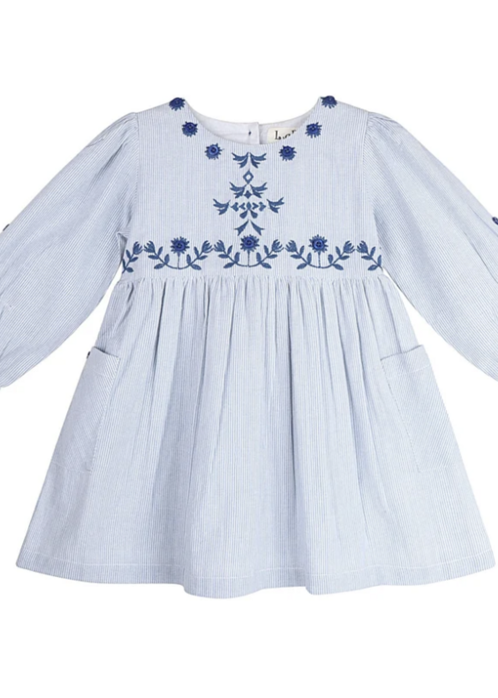Larili Indigo Stripe Odyseey Dress