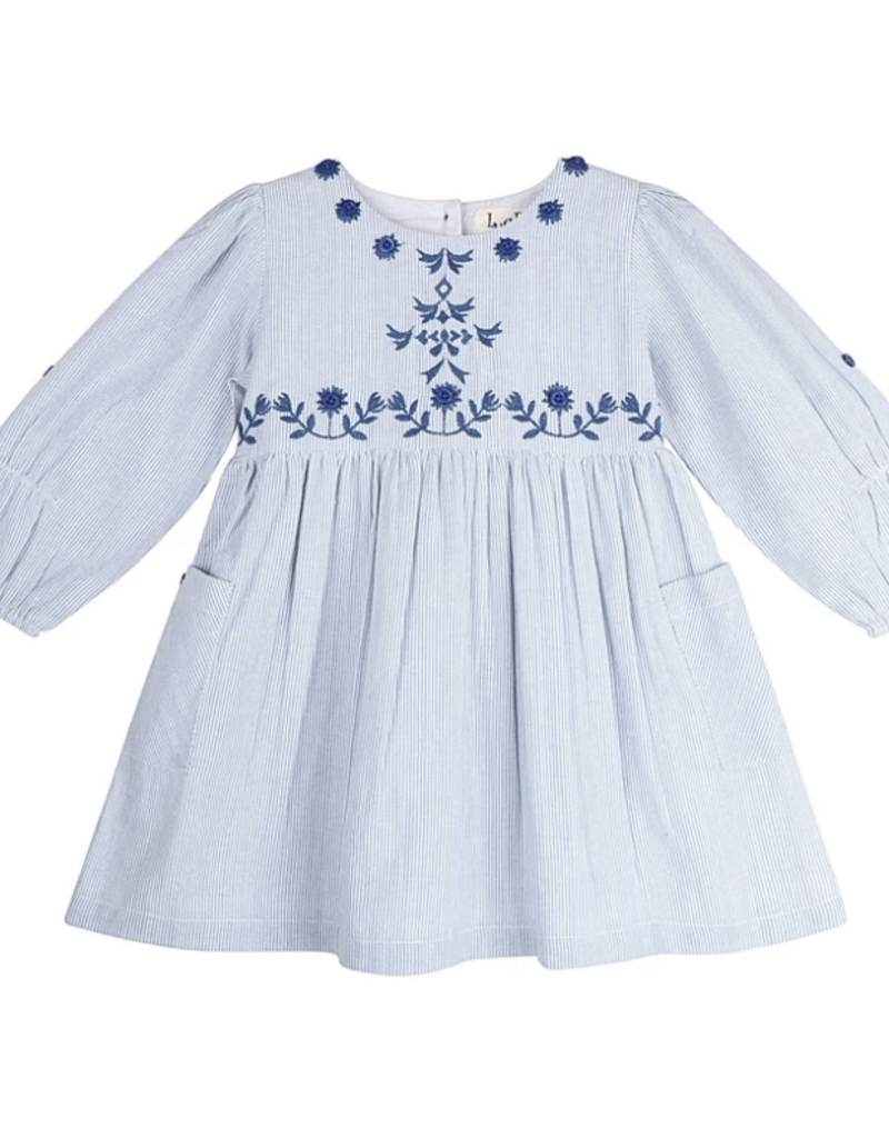 Larili Indigo Stripe Odyseey Dress